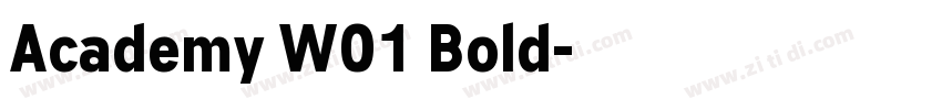 Academy W01 Bold字体转换 Academy W01 Bold字体转换